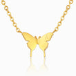 Load image into Gallery viewer, To My Daughter, I’ll Always Be With You Butterfly Necklace on a white background
